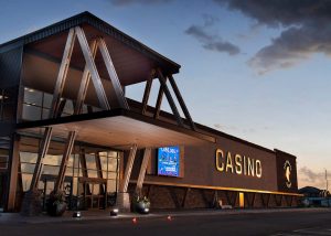 The front of the Gold Horse casino, part of a project completed by Superior Buildings and Design.